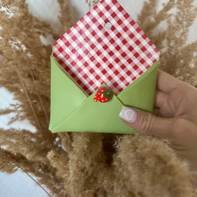 Petite enveloppe murale décorative en argile 🍓